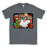 Charcoal Heather Santa Claus Spanish Christmas Classic Tee - Jasminsmagicworld