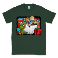 Sports Green Santa Claus Spanish Christmas Classic Tee - Jasminsmagicworld