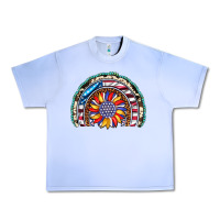 Grape Ice sunflower american flag leopard gemstone cowhide rainbow Urban Heavy Tee - Artiststas