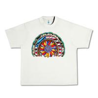 Pistachio sunflower american flag leopard gemstone cowhide rainbow Urban Heavy Tee - Artiststas