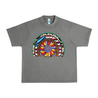 Tornado sunflower american flag leopard gemstone cowhide rainbow Urban Heavy Tee - Artiststas