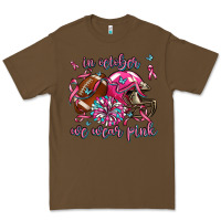 Cacao in october we wear pink football Premium Tee - AdoDesignShop