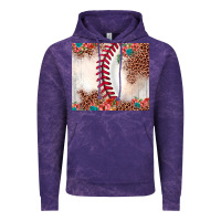 Cloud Purple baseball leopard Vintage Hoodie - JahusDesignShop