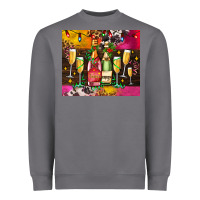 Storm Christmas champagne bottles and Heavyweight Sweatshirt - AdoDesignShop