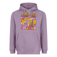 Lavender little miss 100 days smarter Heavyweight Hoodie - Artiststas
