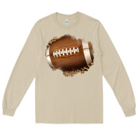Mushroom leopard american football patch Long Sleeve Tee - Jasminsmagicworld