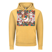 Vintage Mustard baseball leopard Vintage Hoodie - JahusDesignShop