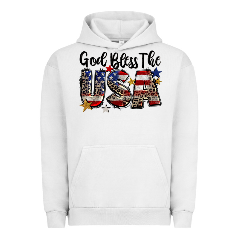God Bless The Usa Urban Hoodie by CowGirlArtShop | Teevron