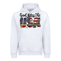 White god bless the usa Urban Hoodie - CowGirlArtShop
