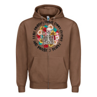 Chestnut i like murder shows comfy clothes and like 3 peopl Zipper Hoodie - MaliasSmallBusiness
