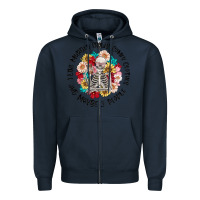 Navy i like murder shows comfy clothes and like 3 peopl Zipper Hoodie - MaliasSmallBusiness
