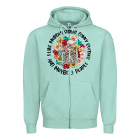 I Like Murder Shows Comfy Clothes And Like 3 Peopl Zipper Hoodie | Teevron