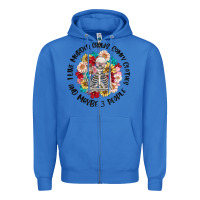 True Royal i like murder shows comfy clothes and like 3 peopl Zipper Hoodie - MaliasSmallBusiness