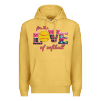 Antique Gold For The Love Of Softball Premium Hoodie - Bettercallsaul