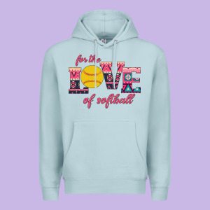 For The Love Of Softball Premium Hoodie Designed By Bettercallsaul