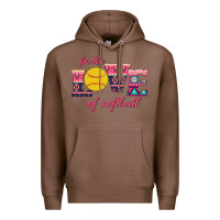 Chestnut For The Love Of Softball Premium Hoodie - Bettercallsaul