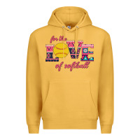 Mustard For The Love Of Softball Premium Hoodie - Bettercallsaul