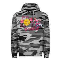 Slate Camo For The Love Of Softball Premium Hoodie - Bettercallsaul