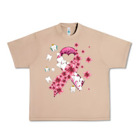 Burro teeth and flower cancer ribbon Urban Heavy Tee - AdoDesignShop