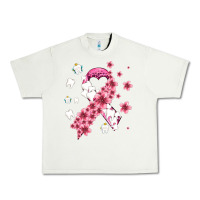 Pistachio teeth and flower cancer ribbon Urban Heavy Tee - AdoDesignShop