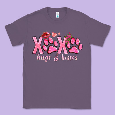 Xoxo Hugs And Kisses Paws Classic Tee Designed By Nancycooperartshop