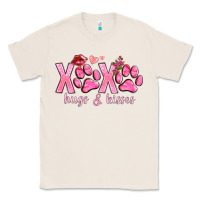 Natural xoxo hugs and kisses paws Classic Tee - NancyCooperArtShop