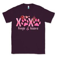 Plum xoxo hugs and kisses paws Classic Tee - NancyCooperArtShop