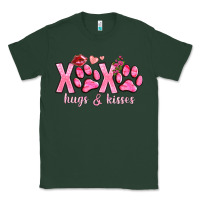 Sports Green xoxo hugs and kisses paws Classic Tee - NancyCooperArtShop