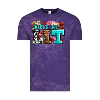 Cloud Purple valentines day lets get lit Vintage Tee - AdoDesignShop