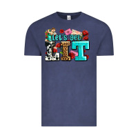 Vintage Denim valentines day lets get lit Vintage Tee - AdoDesignShop