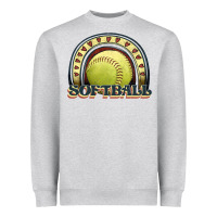 Softball Rainbow Heavyweight Sweatshirt | Teevron
