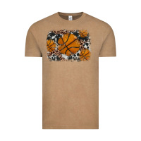Vintage Coffee basketball background Vintage Tee - JahusDesignShop