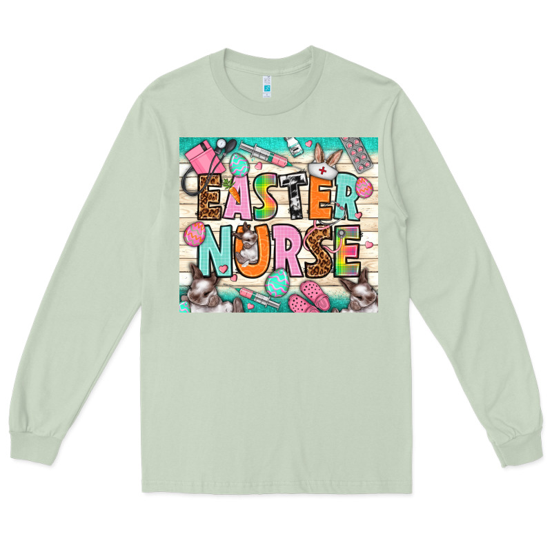 Easter Day Nurse Long Sleeve Tee by NancyCooperArtShop | Teevron
