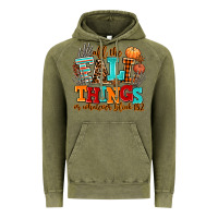 Vintage Olive all the fall thıngs or whatever Vintage Hoodie - AdoDesignShop