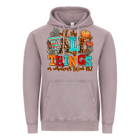 Vintage Zinc all the fall thıngs or whatever Vintage Hoodie - AdoDesignShop