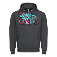 Smoke crafting queen Zipper Hoodie - NancyCooperArtShop