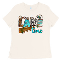 Bone living on lake time Ladies Tee - texasbilliewilder