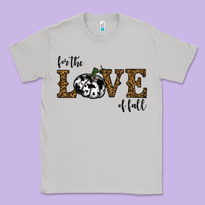 For The Love Of Fall Classic Tee Designed By Ranaportraitstore