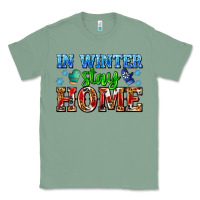 Sage in winter stay home with gloves Classic Tee - AdoDesignShop