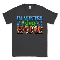 Smoke in winter stay home with gloves Classic Tee - AdoDesignShop