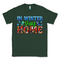 Sports Green in winter stay home with gloves Classic Tee - AdoDesignShop