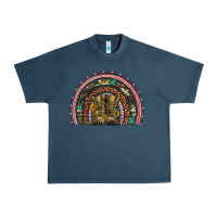 Midnight Navy soldier boots camouflage leopard gemstone rainbow Urban Heavy Tee - Artiststas