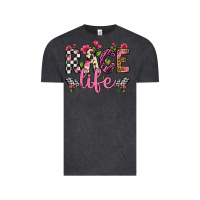 Vintage Black race life Vintage Tee - Artiststas