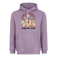 Lavender read books change the world artiststas Heavyweight Hoodie - Artiststas