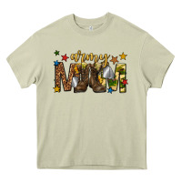 Mossy army mom Heavy Core Tee - texasbilliewilder