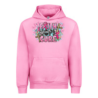 Fuchsia Pink Faith hope cure Cancer Awareness Urban Hoodie - HowdyJamesFarm