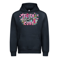 Navy Faith hope cure Cancer Awareness Urban Hoodie - HowdyJamesFarm