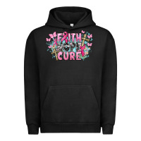 Pigment Black Faith hope cure Cancer Awareness Urban Hoodie - HowdyJamesFarm