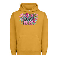 Pigment Peanut Butter Faith hope cure Cancer Awareness Urban Hoodie - HowdyJamesFarm