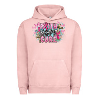 Pigment Salmon Faith hope cure Cancer Awareness Urban Hoodie - HowdyJamesFarm